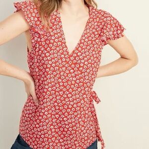 Old Navy wrap top